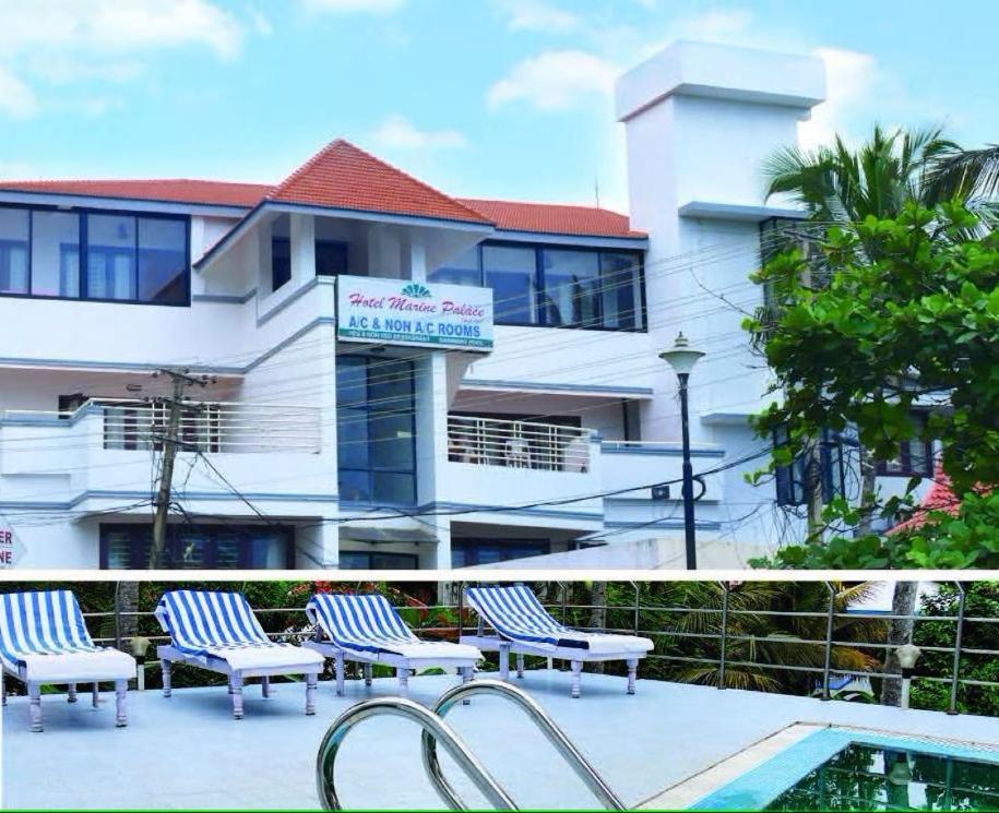 Marine Palace Beach Hotel Kovalam Exterior photo