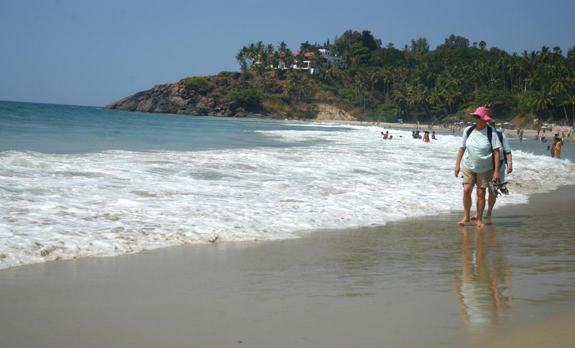 Marine Palace Beach Hotel Kovalam Exterior photo