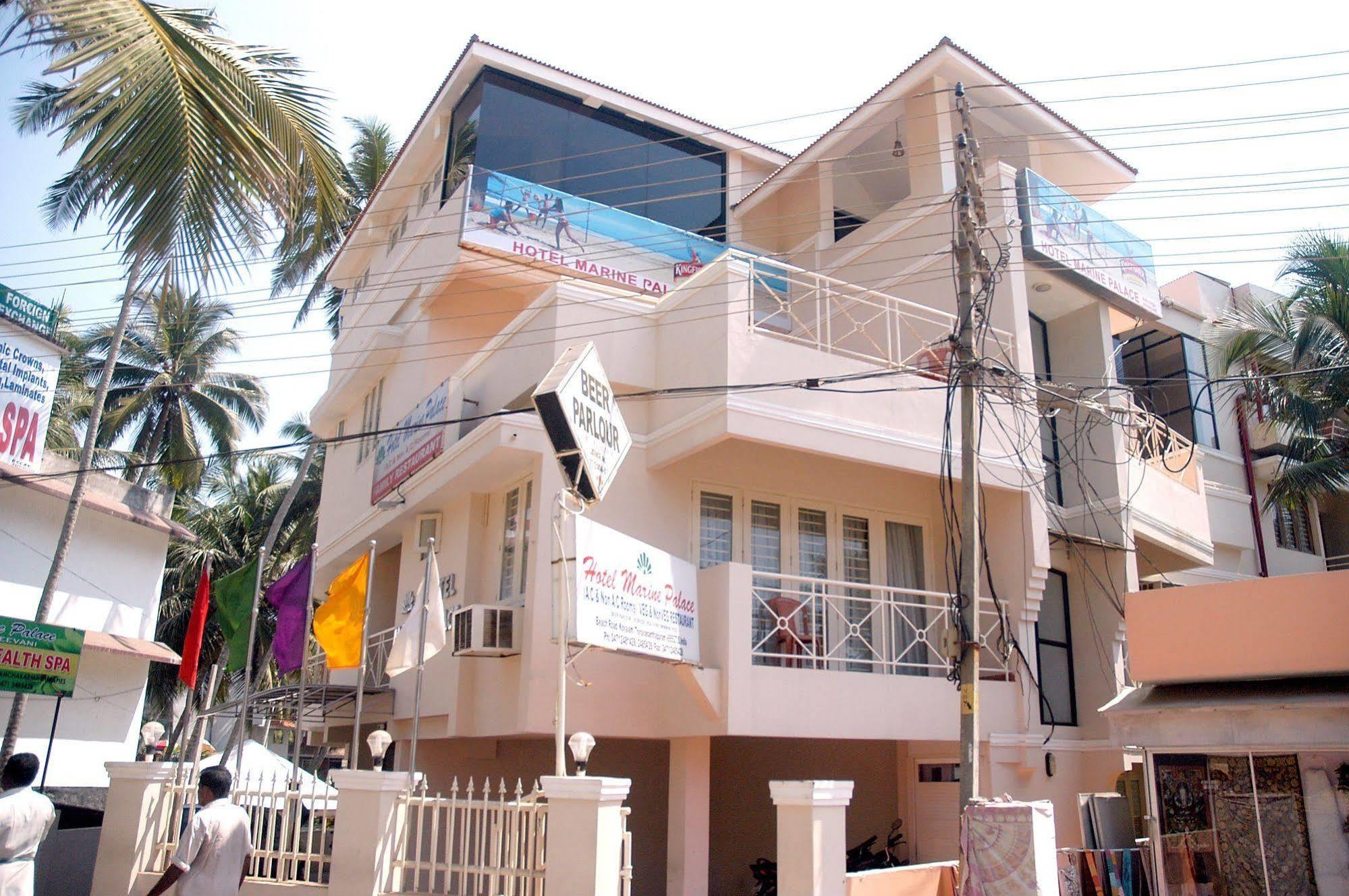 Marine Palace Beach Hotel Kovalam Exterior photo